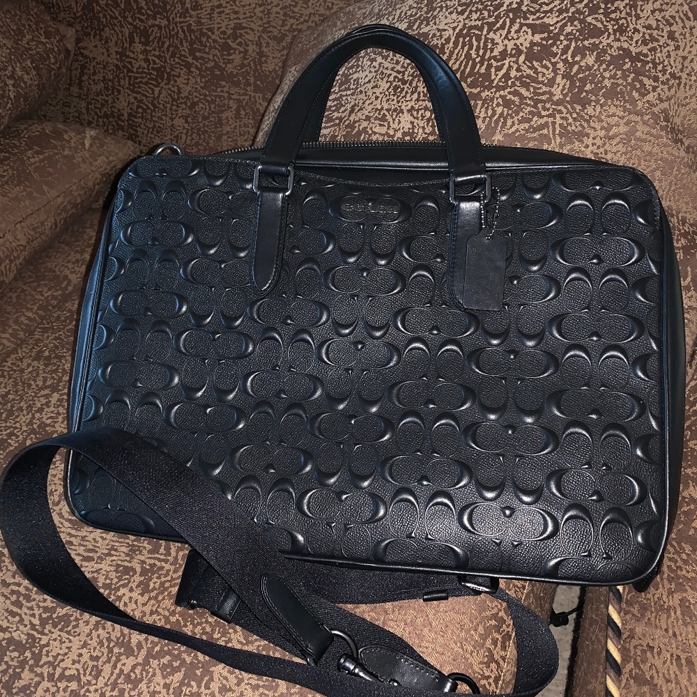 Coach Leather Brief bag